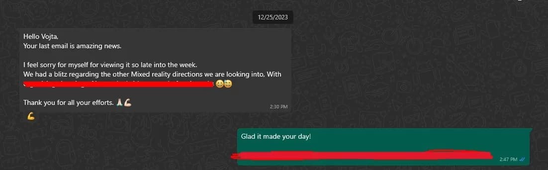 Client testimonial about GameReady's services