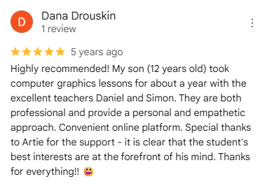 Review from Dana Drouskin
