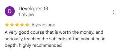Review from Developer 13