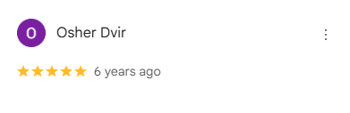 Review from Osher Dvir