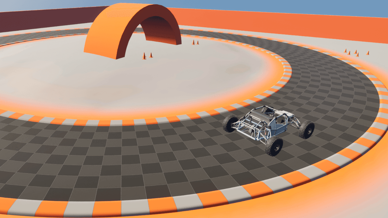A blocked-out prototype, no art pass, one mechanic on repeat